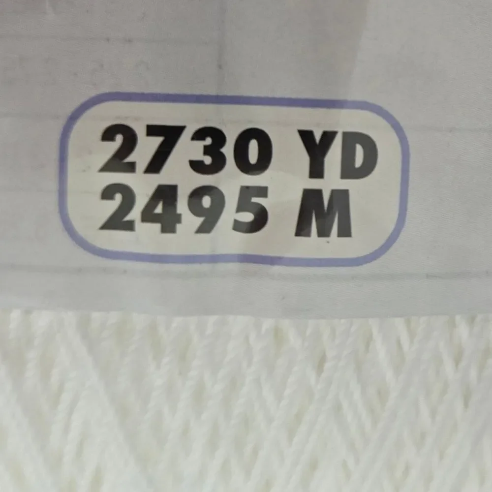 AUNT LYDIA'S CROCHET THREAD 2730 YDS WHITE